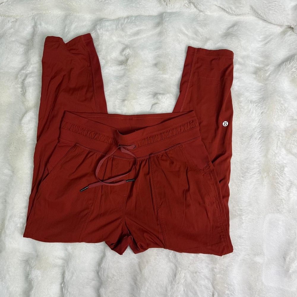 Lululemon Athletica Red Track Pants - Picture 3 of 4